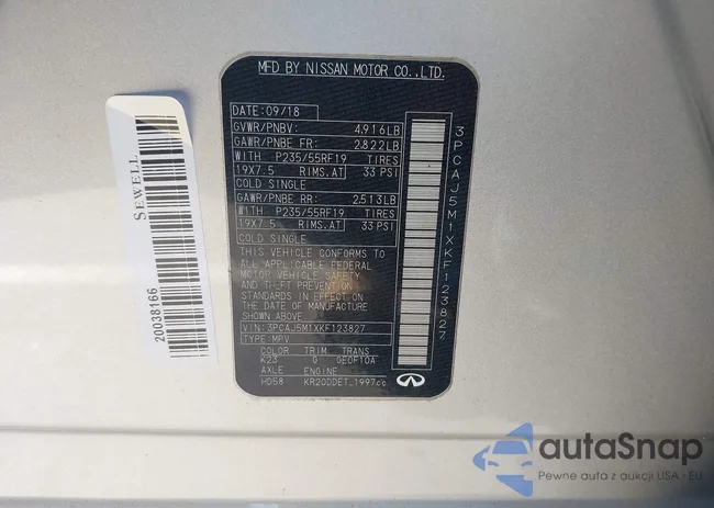 3PCAJ5M1XKF123827: 43982983