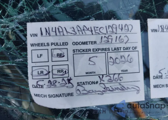 1N4AL3AP4EC129427: 43982993