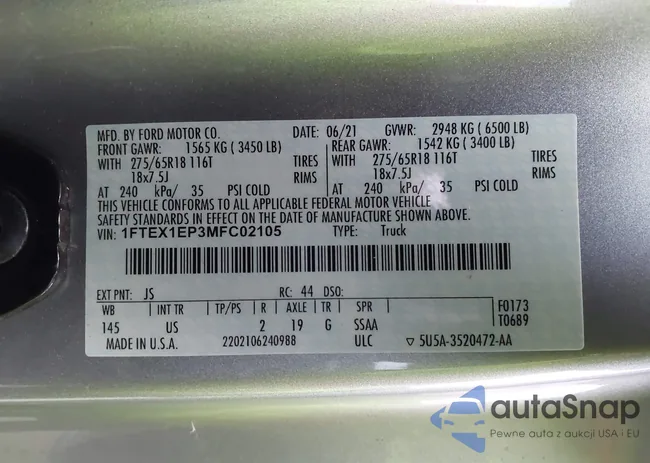 1FTEX1EP3MFC02105: 43984044