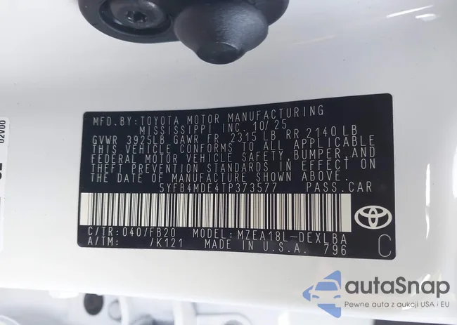 5YFB4MDE4TP373577: 43984063