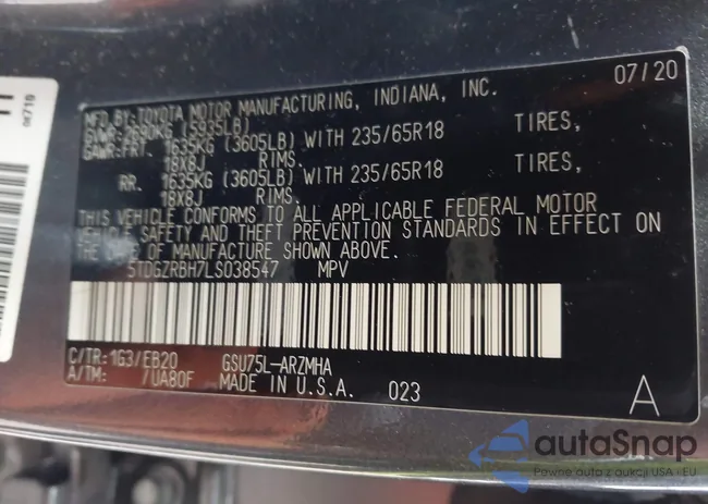 5TDGZRBH7LS038547: 43984176