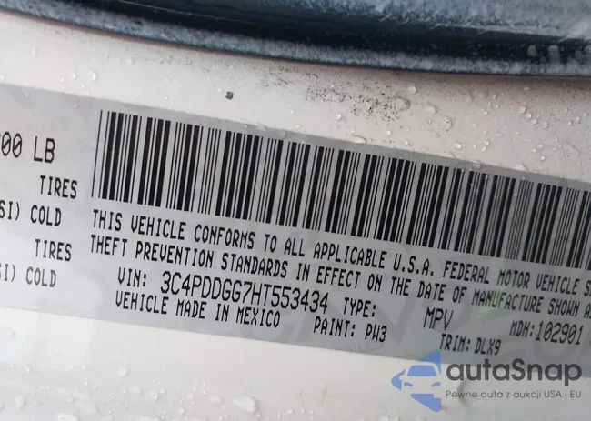 3C4PDDGG7HT553434: 43983574