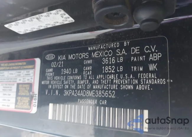 3KPA24AD8ME385652: 43984813