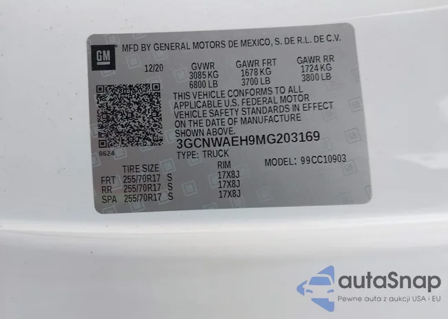 3GCNWAEH9MG203169: 43984892