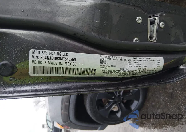 3C4NJDBB3MT540850: 43985083