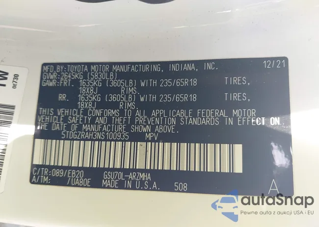 5TDGZRAH3NS100935: 43985087