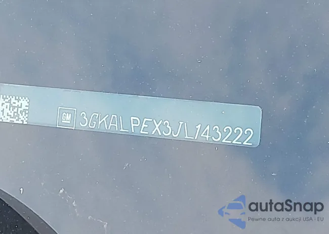 3GKALPEX3JL143222: 43984364