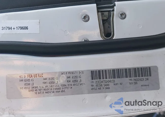 2C3CDXKT5GH348159: 43984373