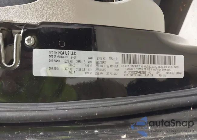 2C4RDGCG7HR817965: 43984664