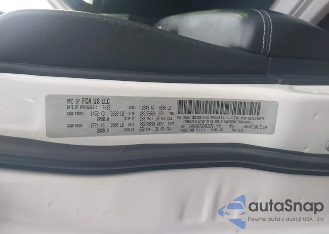 1C4RDHAG7GC483372: 43985779