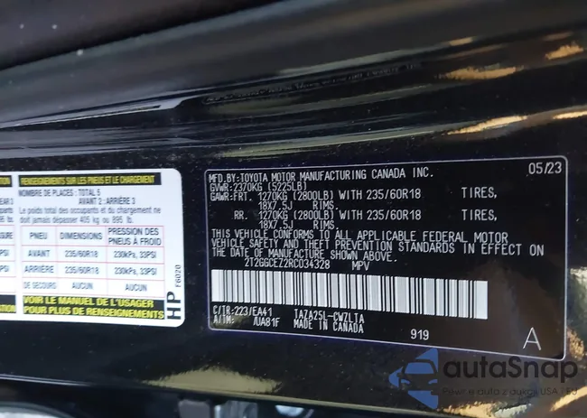 2T2GGCEZ2RC034328: 43986018