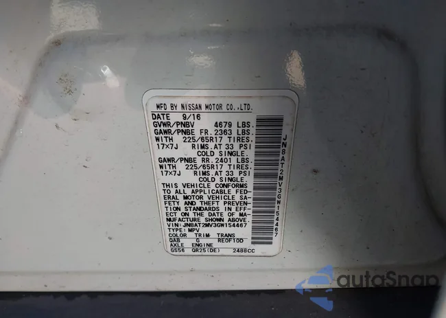 JN8AT2MV3GW154467: 43986029