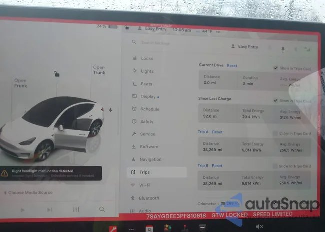 7SAYGDEE3PF810618: 43986100