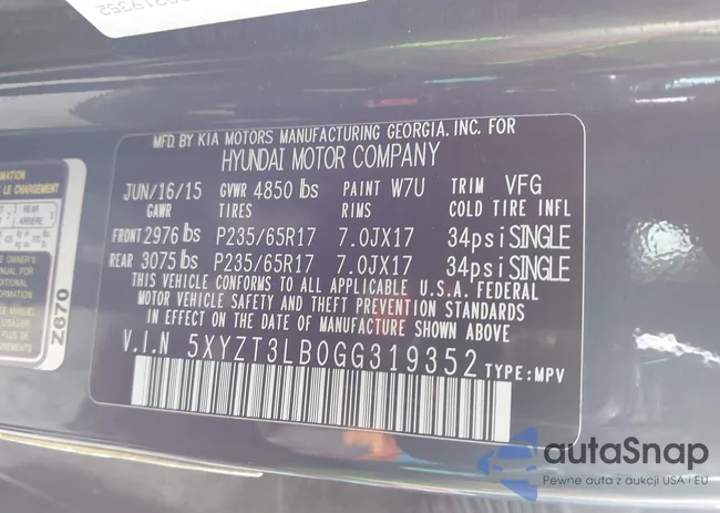 5XYZT3LB0GG319352: 43986170