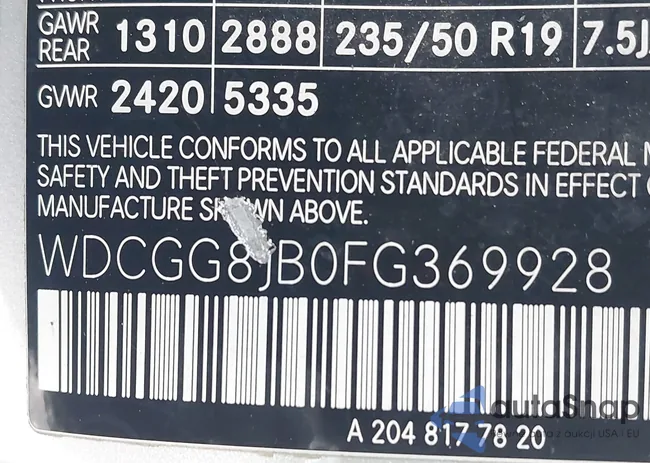 WDCGG8JB0FG369928: 43986174