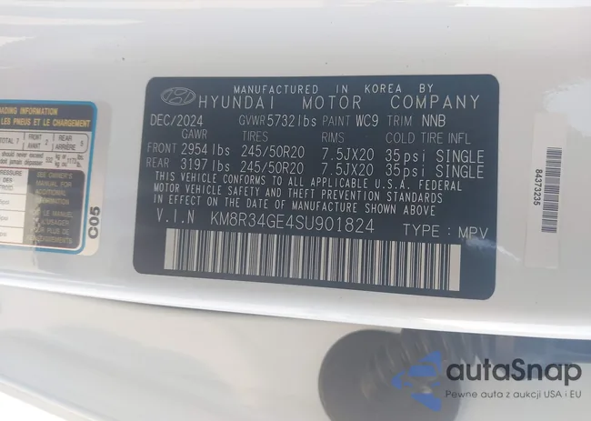 KM8R34GE4SU901824: 43985558