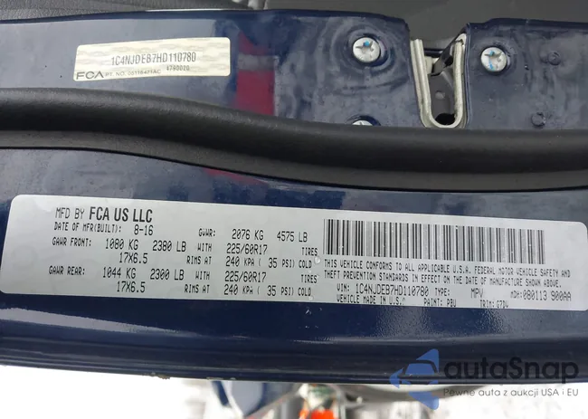 1C4NJDEB7HD110780: 43985574