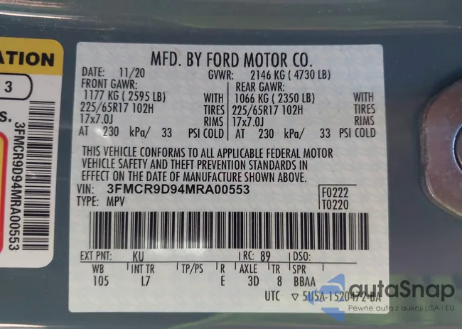 3FMCR9D94MRA00553: 43986715