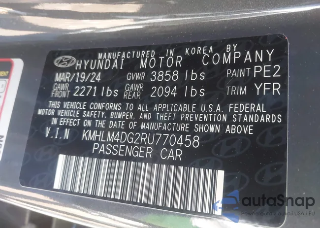 KMHLM4DG2RU770458: 43986419