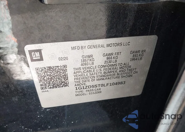 1G1ZD5ST0LF104983: 43986618