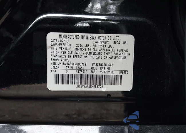 JN1BV7AR5EM688709: 43986653