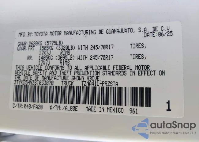 3TYKD5HN3ST033878: 43987752