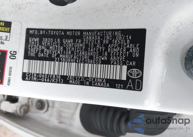 2T1BURHE4EC198659: 43987873