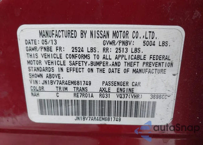 JN1BV7AR4EM681749: 43987892