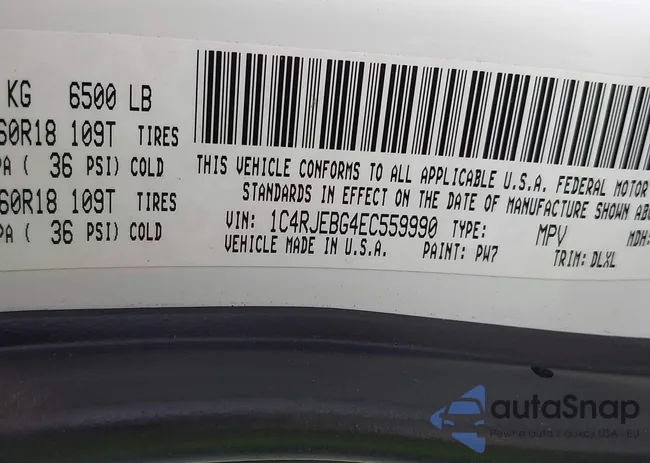 1C4RJEBG4EC559990: 43987907