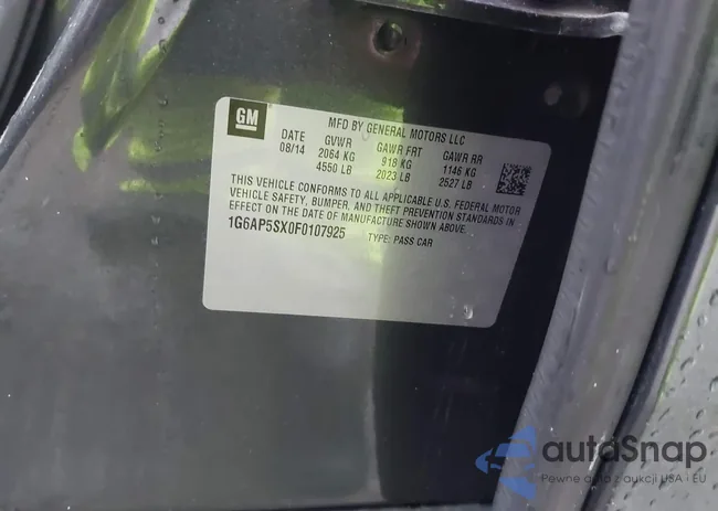 1G6AP5SX0F0107925: 43987912