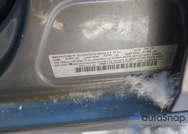 3VWRZ7AJ2AM127891: 43987961