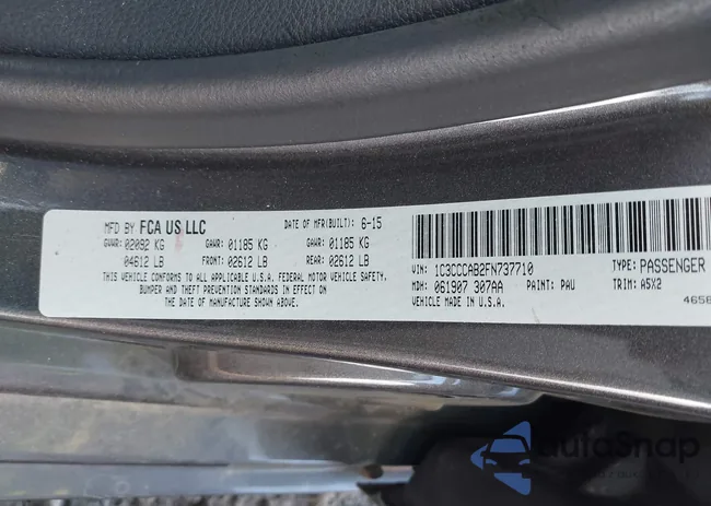 1C3CCCAB2FN737710: 43988064