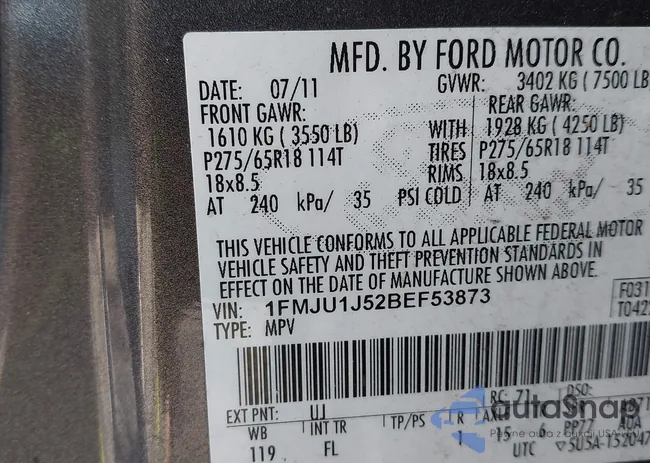 1FMJU1J52BEF53873: 43988092