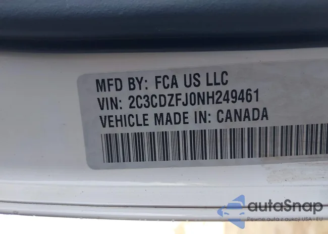 2C3CDZFJ0NH249461: 43988271