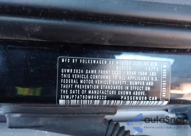 3VWJP7AT6DM648220: 43987617