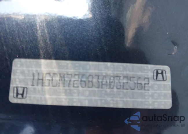 1HGCM72683A032562: 43987668