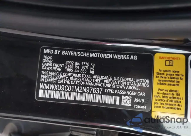 WMWXU9C01M2N97637: 43988858