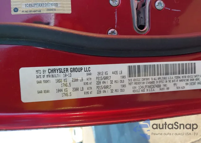 1C4NJPFAXED674880: 43988341