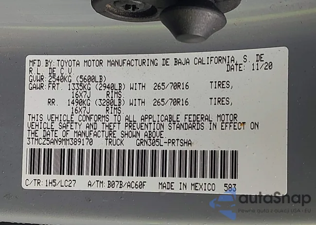 3TMCZ5AN9MM389170: 43989836