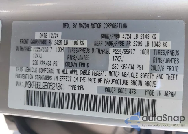 JM3KFBBL9S0621841: 43989939