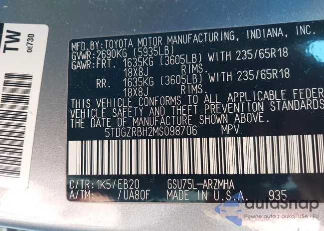 5TDGZRBH2MS098706: 43989958