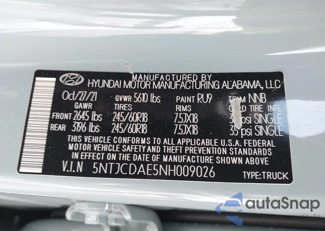 5NTJCDAE5NH009026: 43990040