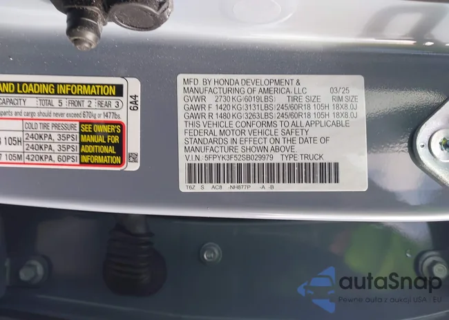 5FPYK3F52SB029979: 43990167