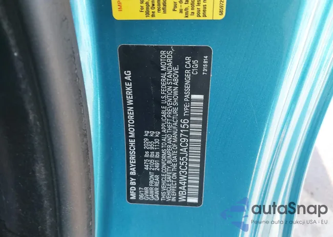 WBA4W3C55JAC97156: 43989317