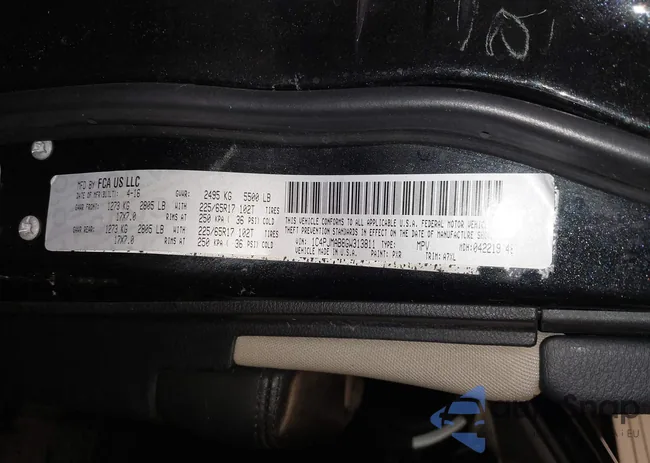 1C4PJMAB8GW313811: 43989670