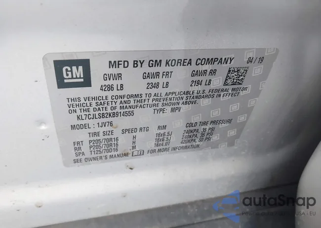 KL7CJLSB2KB914555: 43990714