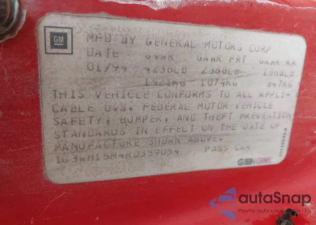 1G3WH15M4RD359054: 43990722