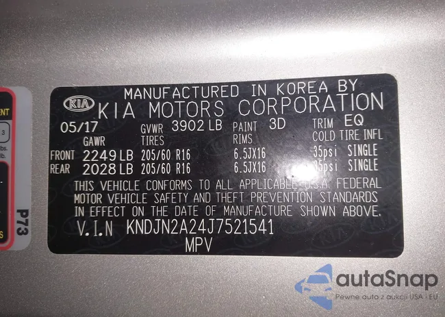 KNDJN2A24J7521541: 43990774