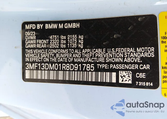 3MF13DM01R8D91785: 43991063