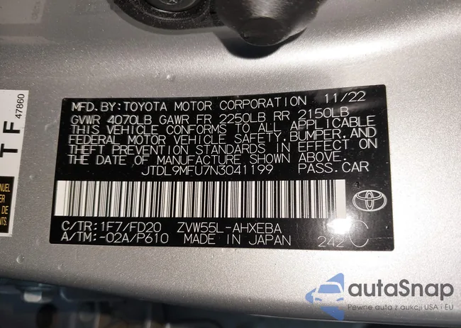 JTDL9MFU7N3041199: 43990326